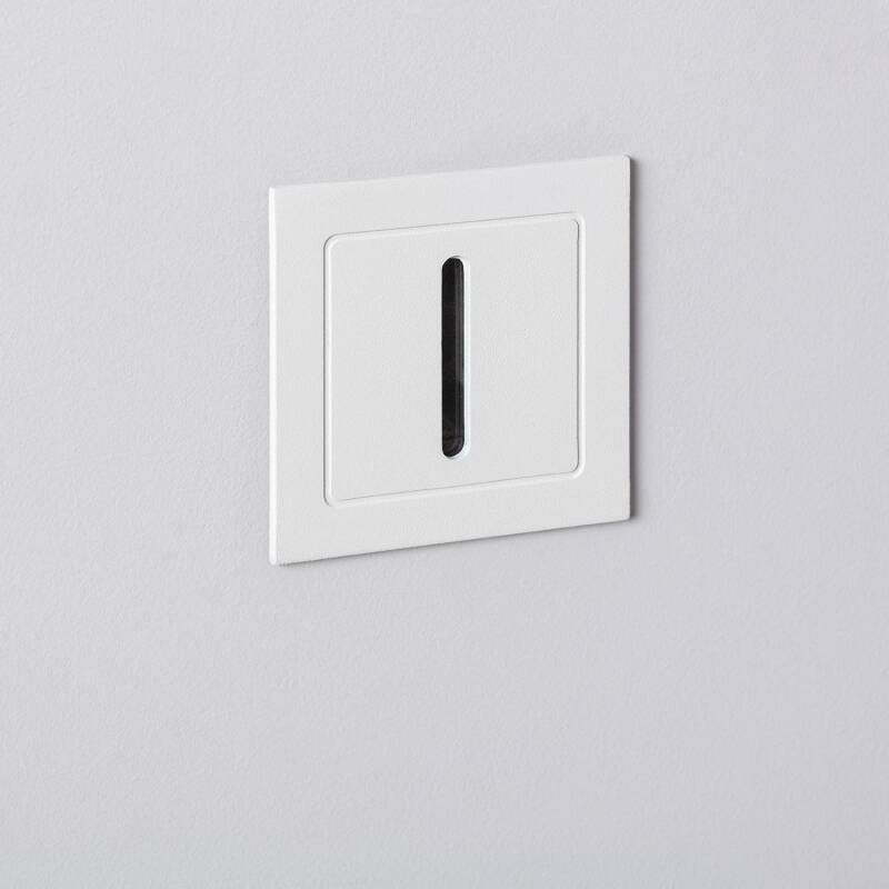 Image of Edit Wabi 3W Linear LED Outdoor Recessed Wall Light