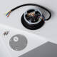 Image of Edit Wabi 3W Round LED Recessed Outdoor Wall Light