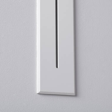 Image of Edit Wabi 3W Rectangular Linear LED Recessed Outdoor Wall Light