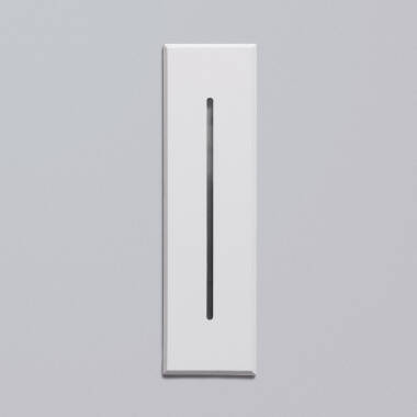 Image of Edit Wabi 3W Rectangular Linear LED Recessed Outdoor Wall Light