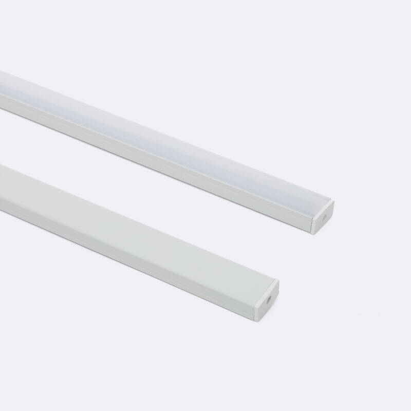 Image of Surface Mounted Aluminium Profile with Continuous Cover