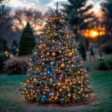 Image of Suri 12M Colour Changing Solar LED Multi-Function String Lights - 200 Lights