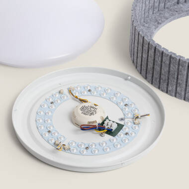 Image of Edit Kaptyn LED Felt Flush Ceiling Light