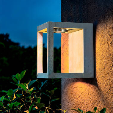Image of Edit Varex LED Half Lantern Outdoor Wall Light