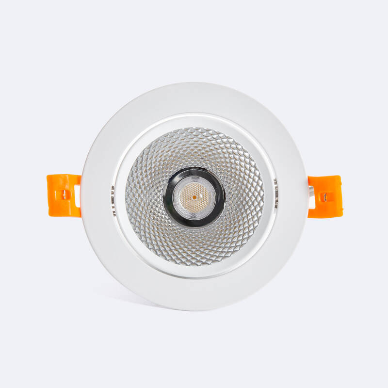 Image of Round 9W COB LED Adjustable Downlight Cutout 90mm