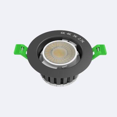 Image of Fire Rated Round 5-8W 4CCT (Warm-Cool) Dimmable LED Downlight Cutout 65mm IP65