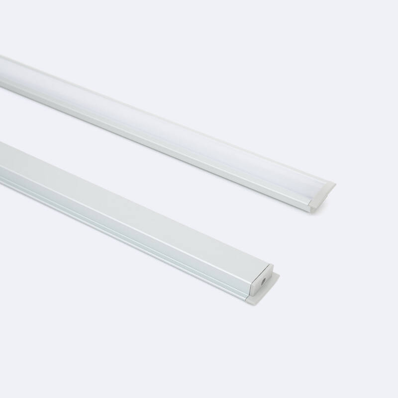 Image of Recessed Aluminium Profile with Continuous Cover for LED