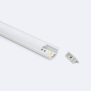 Image of Recessed Aluminium Profile with Continuous Cover for LED