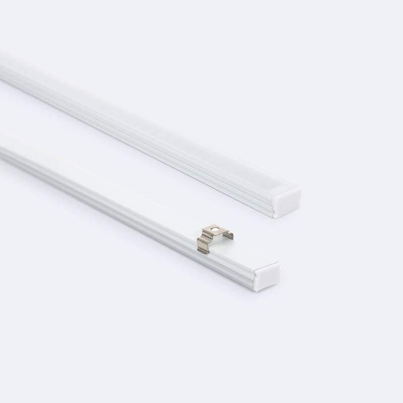 Image of Surface Mounted 12x8 Aluminium Profile for LED Strip