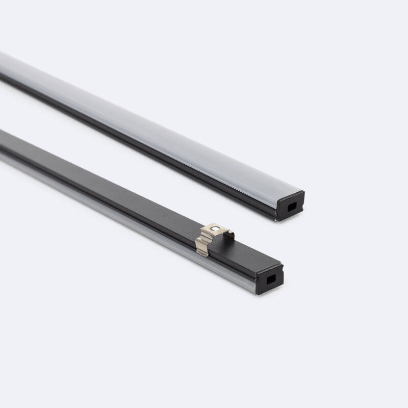 Image of Surface Mounted 12x8 Aluminium Profile for LED Strip