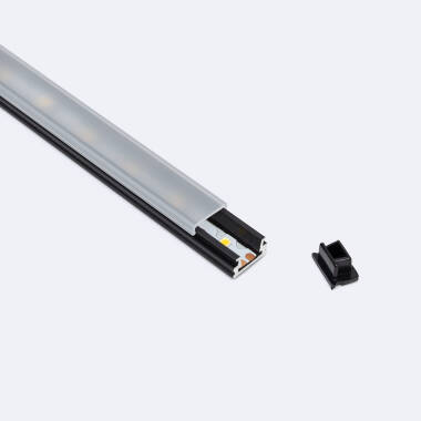 Image of Surface Mounted 12x8 Aluminium Profile for LED Strip