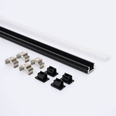 Image of Surface Mounted 12x8 Aluminium Profile for LED Strip