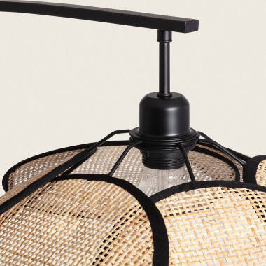 Image of Edit Nirvana Rattan Floor Lamp