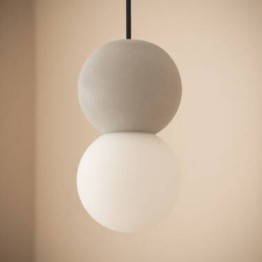 Image of Edit Deyla Plaster Ceiling Pendant Light