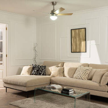 Image of Edit Cygnus 15W Colour Selectable LED Ceiling Fan 107cm with DC Motor