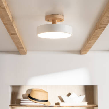 Image of Edit Whisty Selectable LED Semi-Flush Ceiling Light