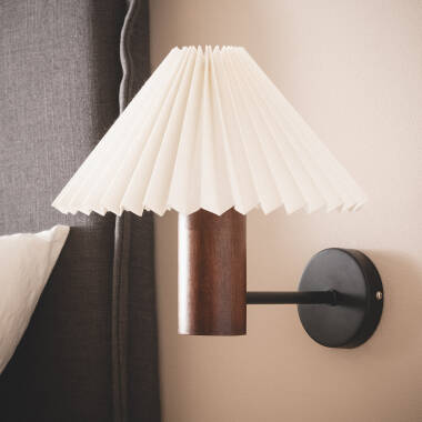 Image of Iluzzia Leonessa Wood Wall Light