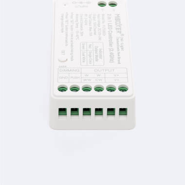 Image of 12/24V DC Monochrome/CCT LED Dimmer Controller MiBoxer FUT035S+