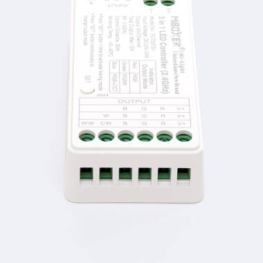 Image of 12/24V DC RGB/RGBW LED Dimmer Controller MiBoxer FUT037S+