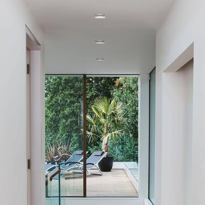 Image of Astro Trimless Plaster-In Square Fire Rated Fixed Downlight