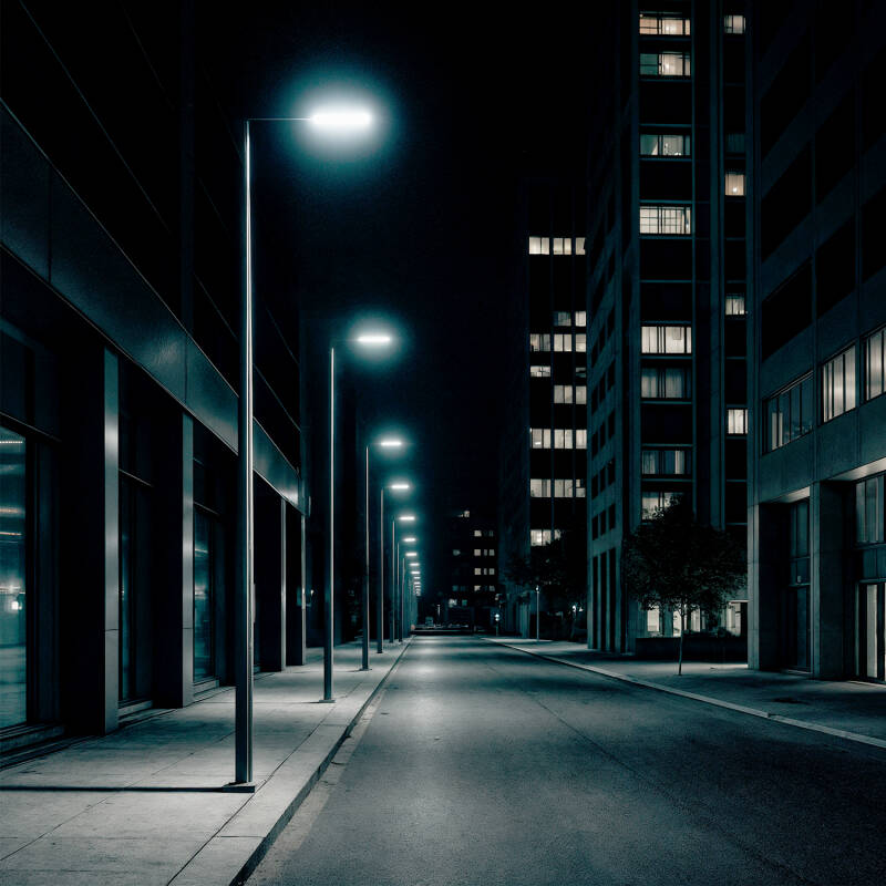 Image of Harlem 60W 5000K LED Street Light