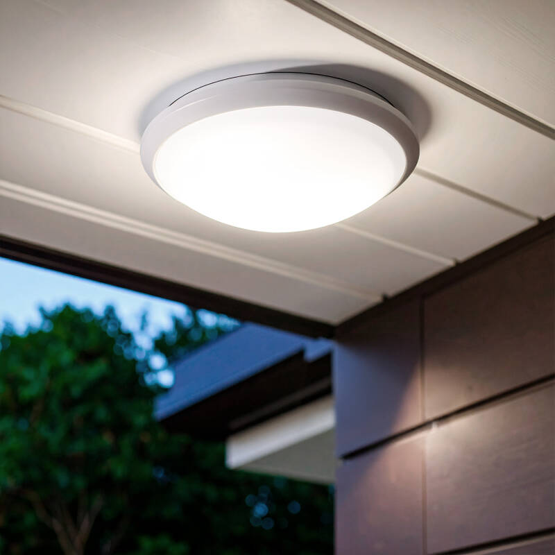 Image of 20W Round LED Flush Ceiling Light with Radar Motion Sensor D350 mm