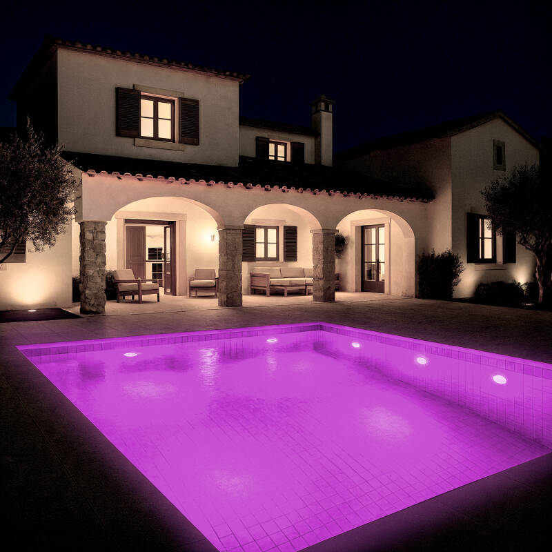 Image of XtraPool Surface LED Submersible Pool Spotlight 12V AC/DC