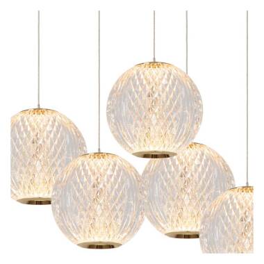 Image of Lucide Cintra 5 Light LED Cascade Pendant