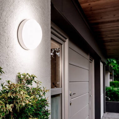 Hublot Round 25W LED Outdoor Flush Ceiling Light