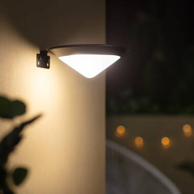 Suri Tucson Solar LED Outdoor Wall Light with PIR Sensor