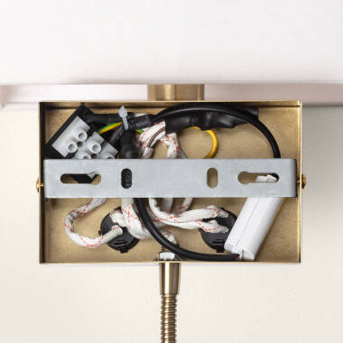 Image of Edit Waldorf Wall Light with LED Reading Light