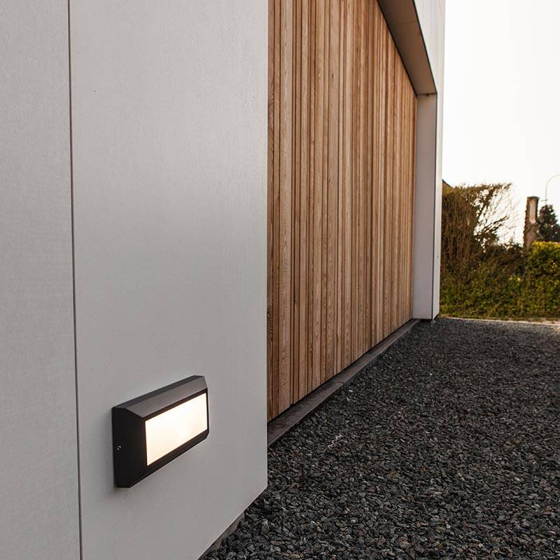 Image of Lutec Helena LED Outdoor Surface Brick Light