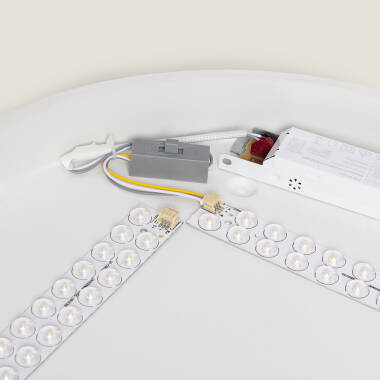 Image of Edit 30W Hidria Flush Ceiling Light