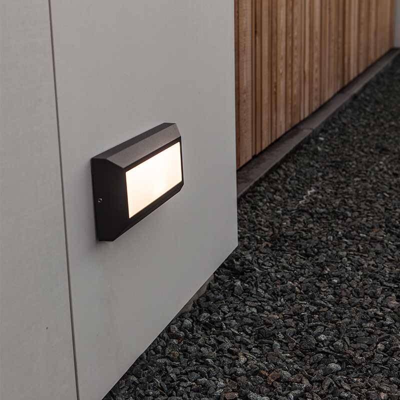 Image of Lutec Helena LED Outdoor Surface Brick Light