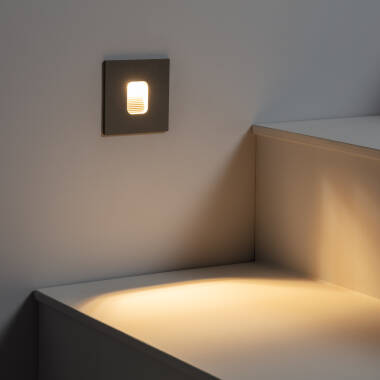 Image of Edit Grasset LED Square Recessed Wall Light