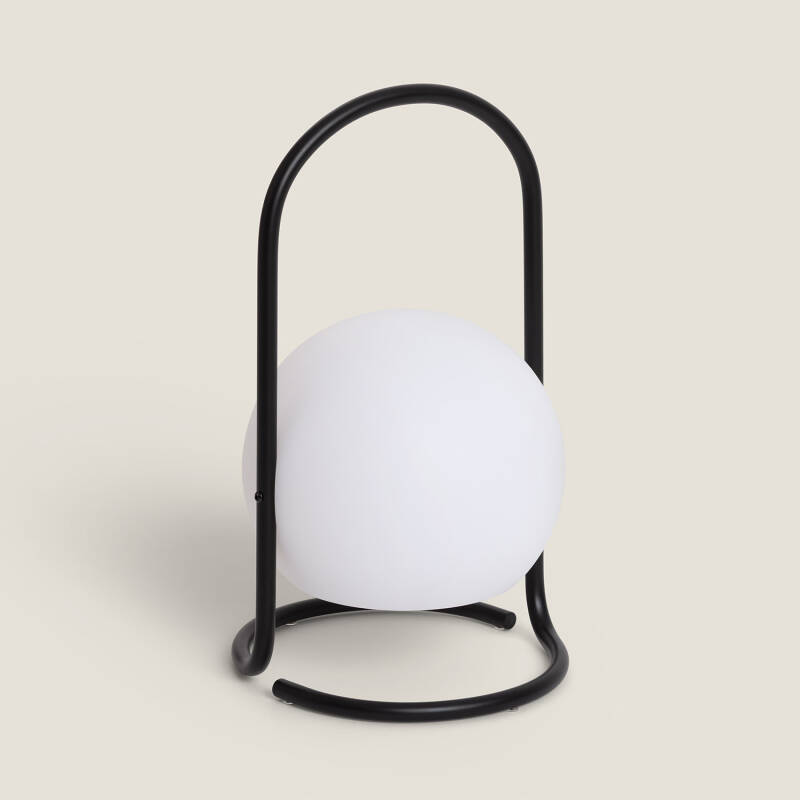 Image of Edit Mkono Sphere USB Rechargeable LED Outdoor Table Lamp
