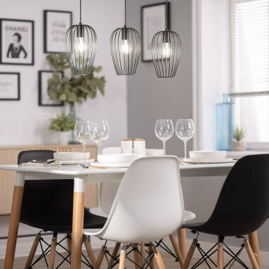 Image of Edit Telmi 3 Light Bar Ceiling Pendant Light