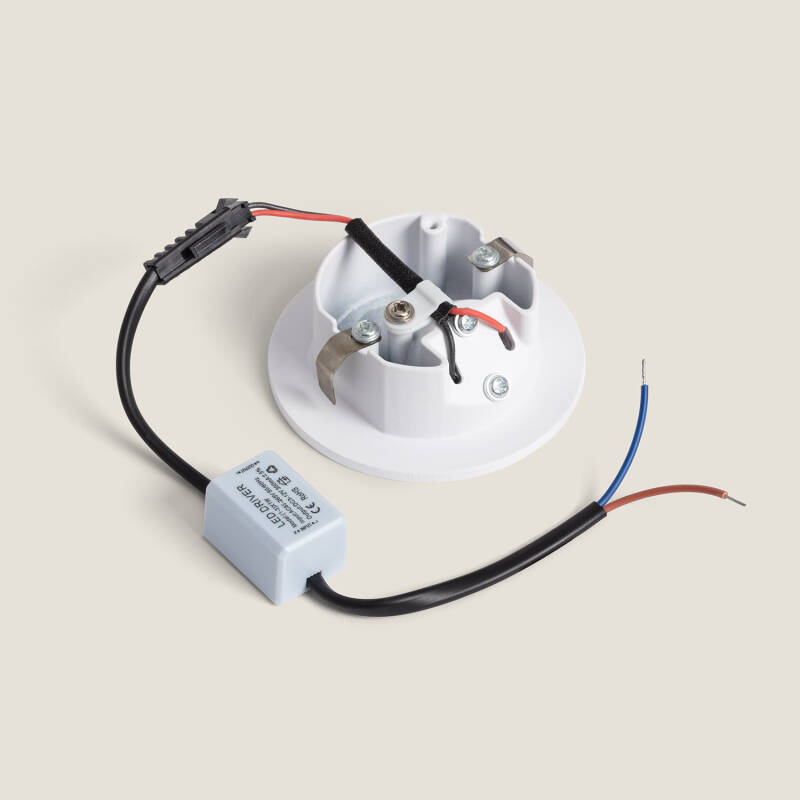 Image of Edit Adam Round Indoor LED Recessed Wall Light