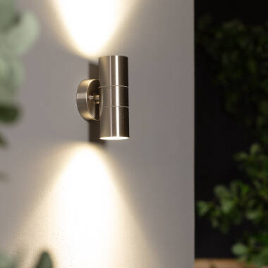 Edit Satin Outdoor Up & Down Wall Light