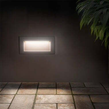 Edit 4W Elin Outdoor Recessed LED Wall Light