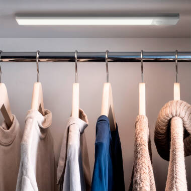 Image of 250 USB Rechargeable LED Cabinet Light with PIR Sensor