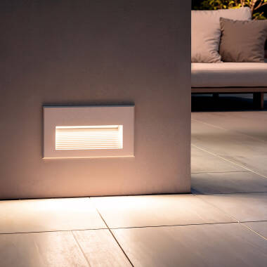Image of Edit Goethe Horizon LED Recessed Outdoor Wall Light IP65