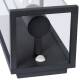 Image of Lucide Claire Half Lantern Outdoor Wall Light with PIR Sensor