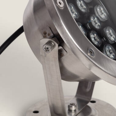 Image of Edit 15W 24V Submersible Colour Changing LED Surface Garden Spotlight IP68