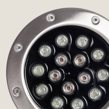 Image of Edit 15W 24V Submersible Colour Changing LED Surface Garden Spotlight IP68