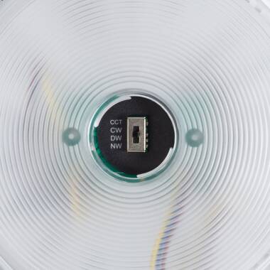 Image of Envirolight Eco Solid 150W UFO Selectable CCT LED Industrial High Bay