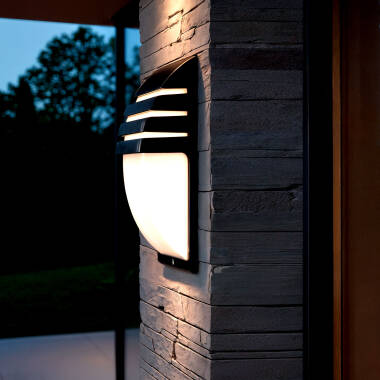 Edit Titus Grid Outdoor Flush Wall Light