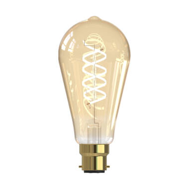 Image of Dar 5.5W Very Warm White Dimmable LED Decorative Filament GLS Bulb - Bayonet Cap