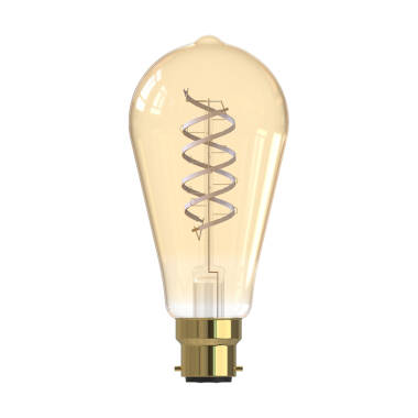 Dar 5.5W Very Warm White Dimmable LED Decorative Filament GLS Bulb - Bayonet Cap