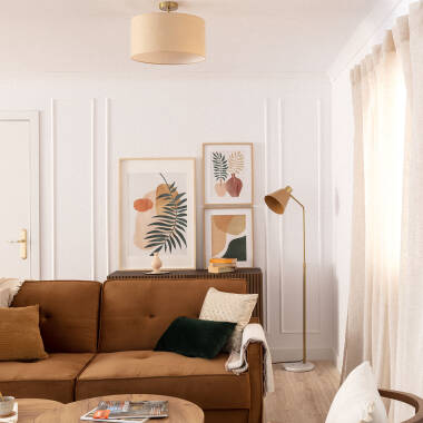 Image of Edit Quiton Flush Ceiling Light